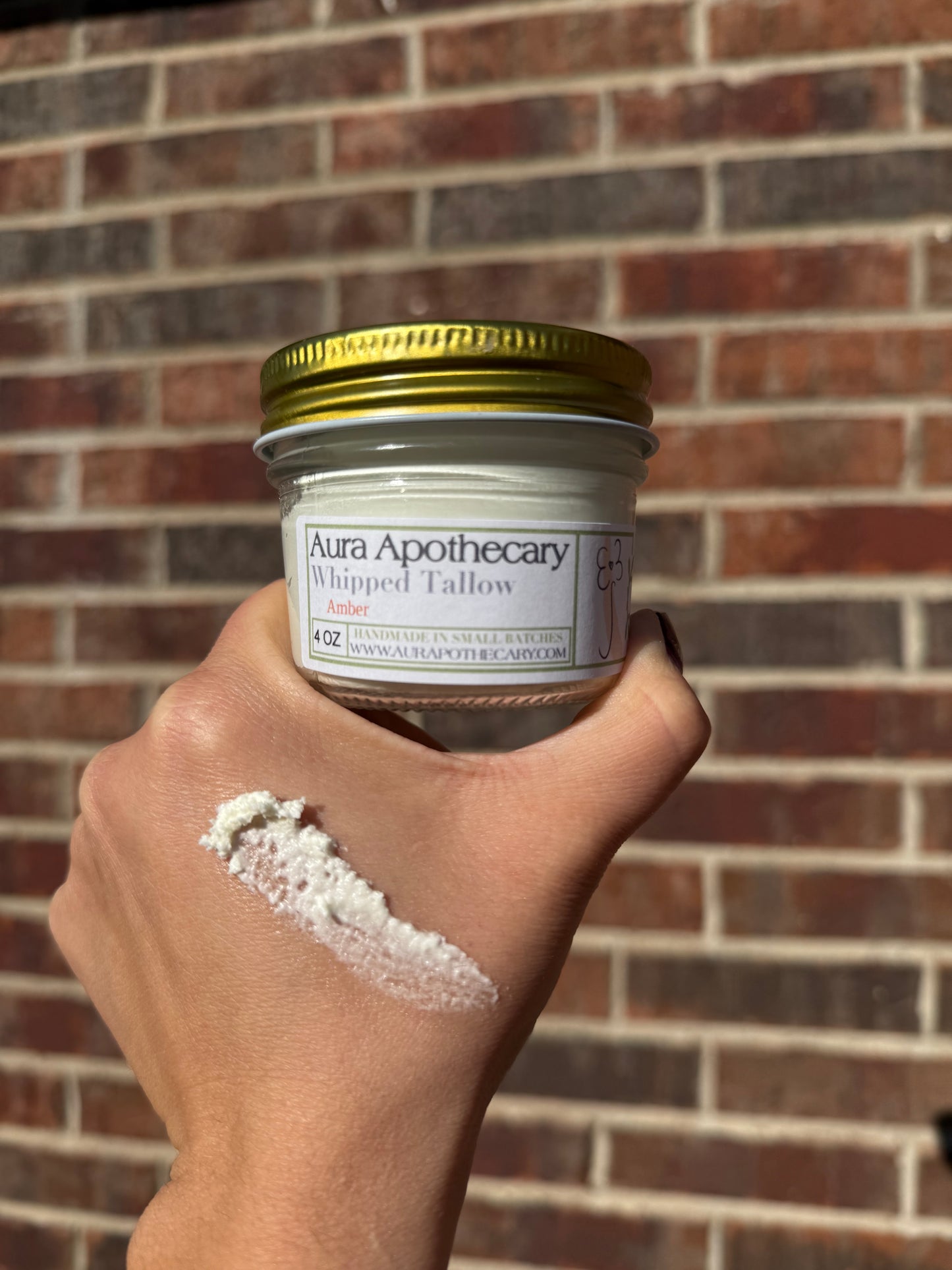 Whipped Tallow Lotion - Amber