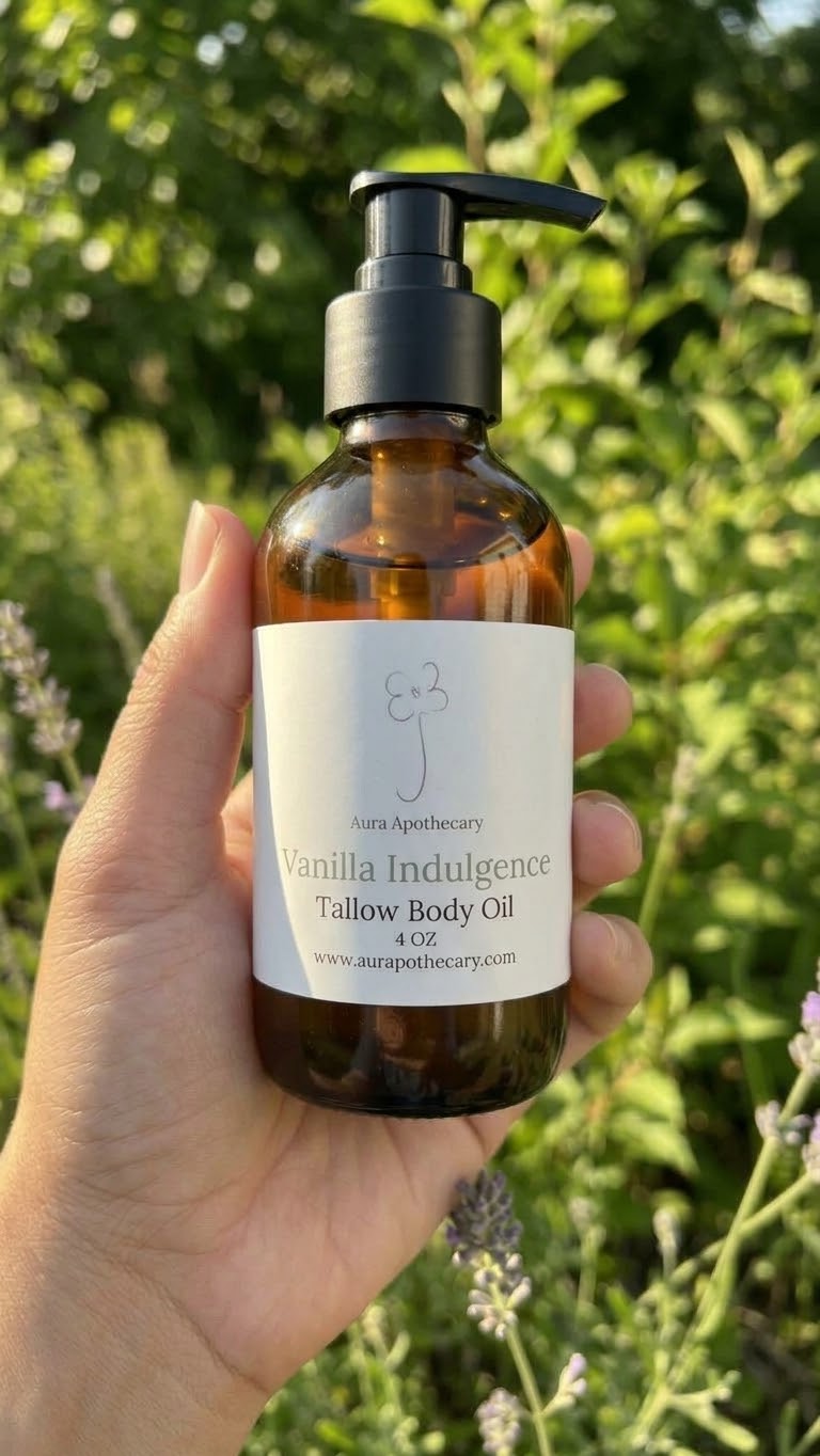 Tallow Body Oil - Vanilla Indulgence